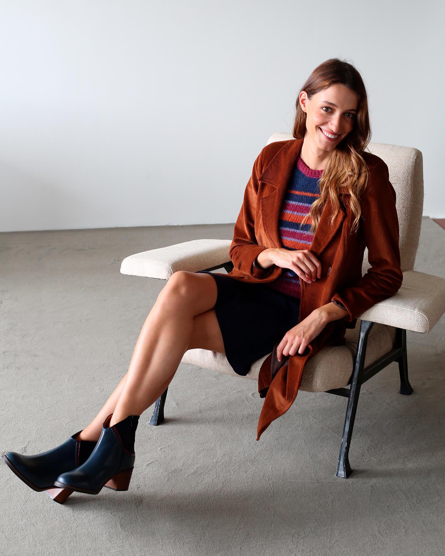 GRACE GRACE RUGGINE SUEDE 