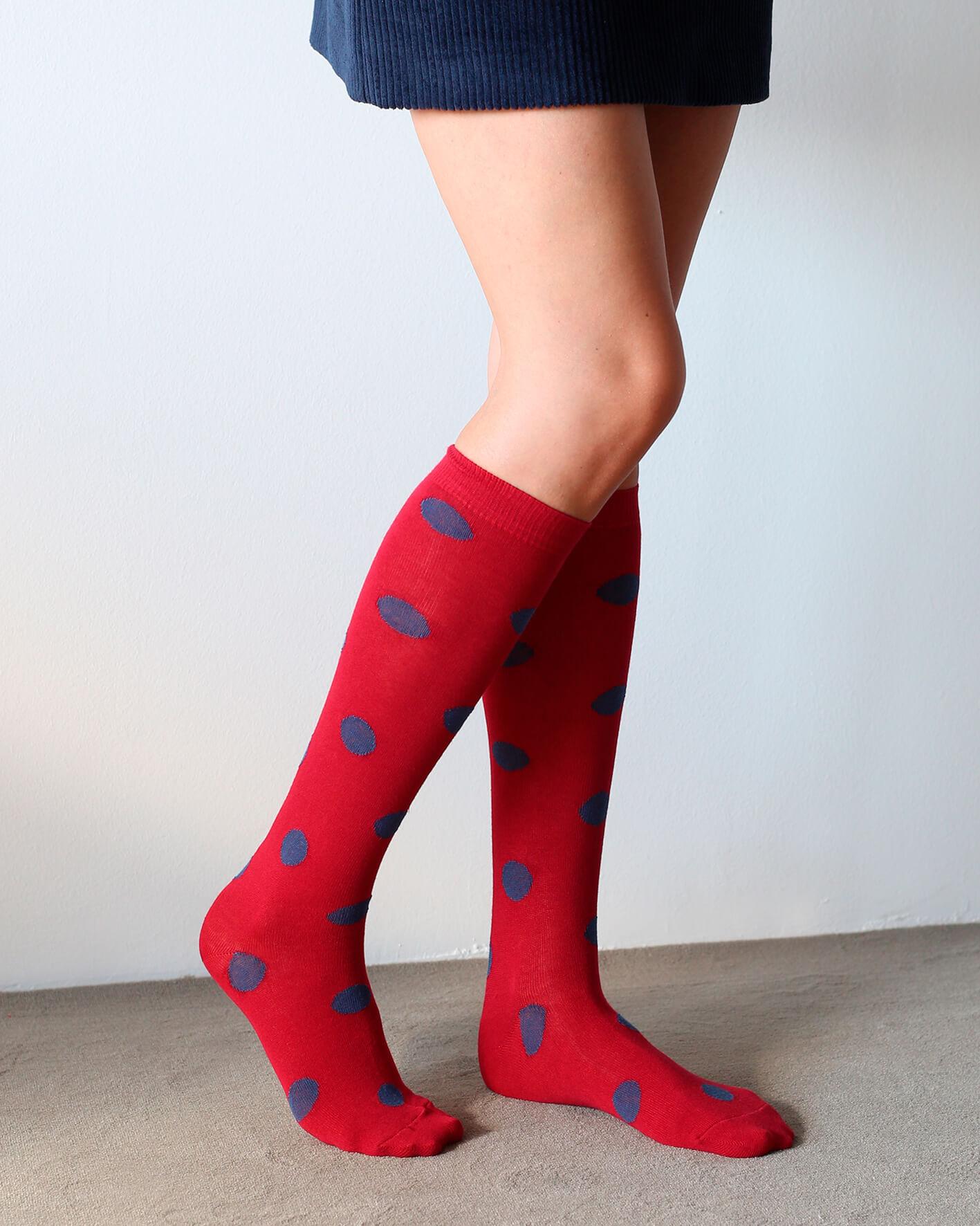 POIS POIS ROSSO SUEDE 