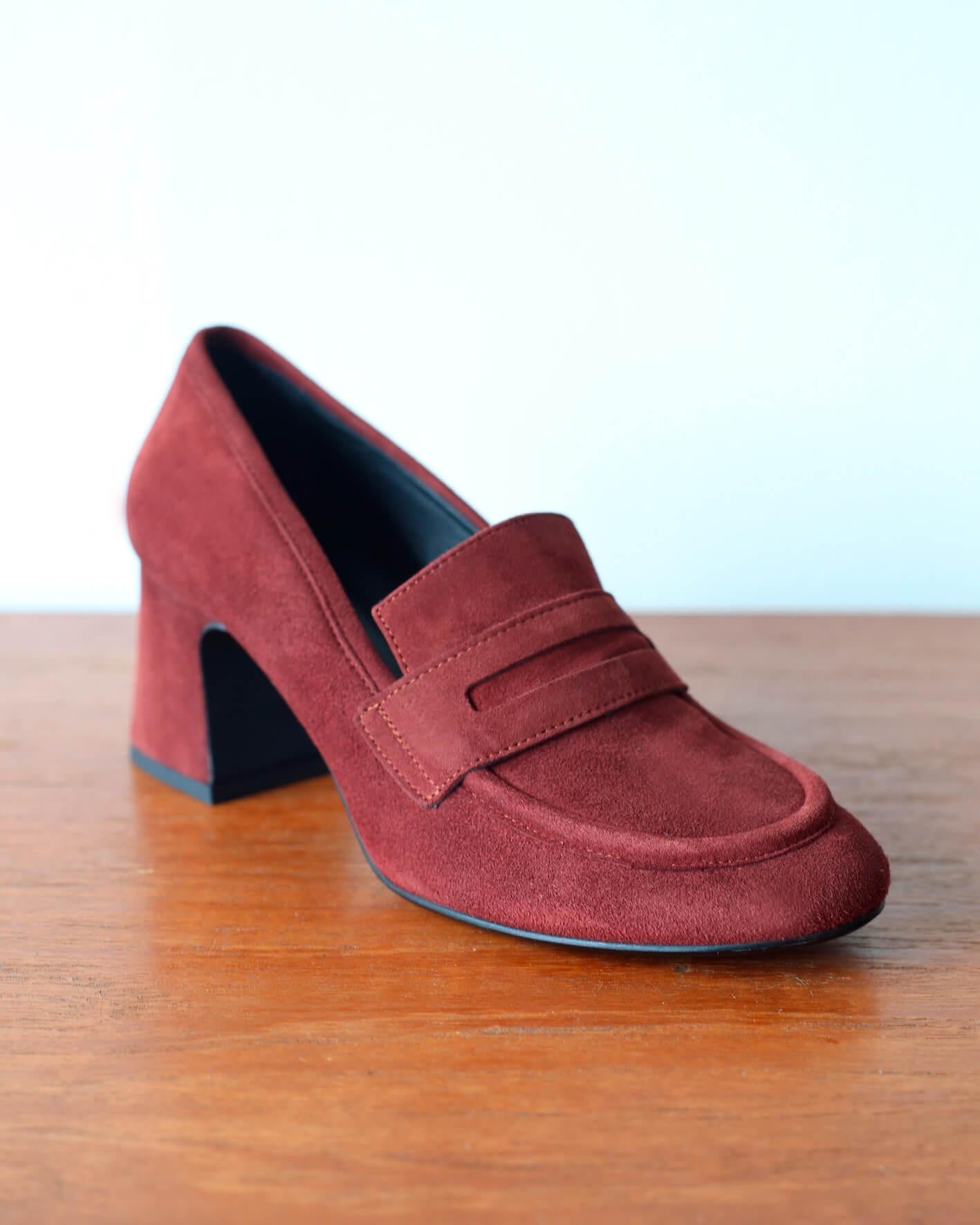 PLUTONE PLUTONE CASTAGNA SUEDE 