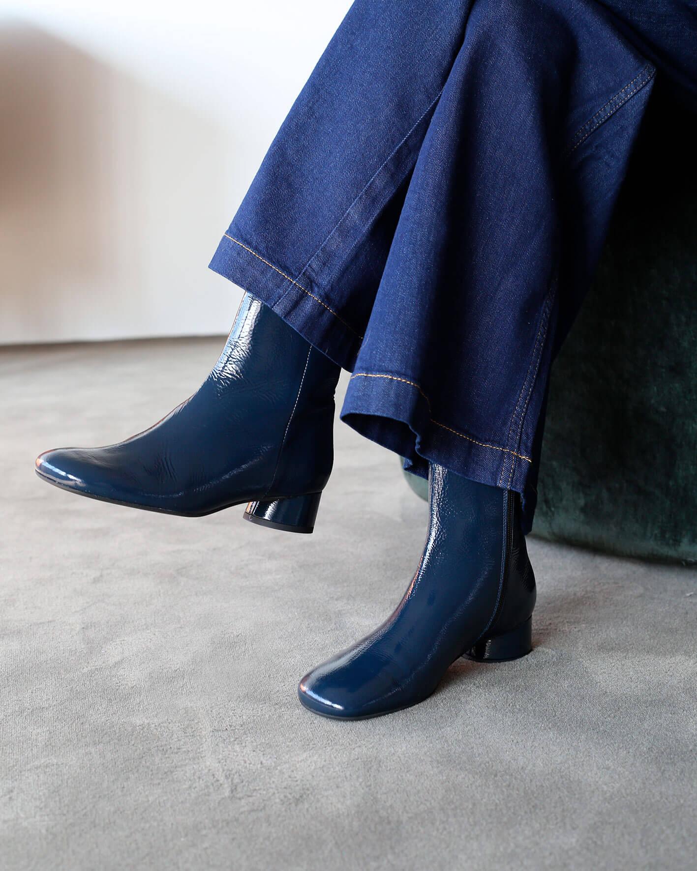 SATURNO SATURNO BLU SUEDE 