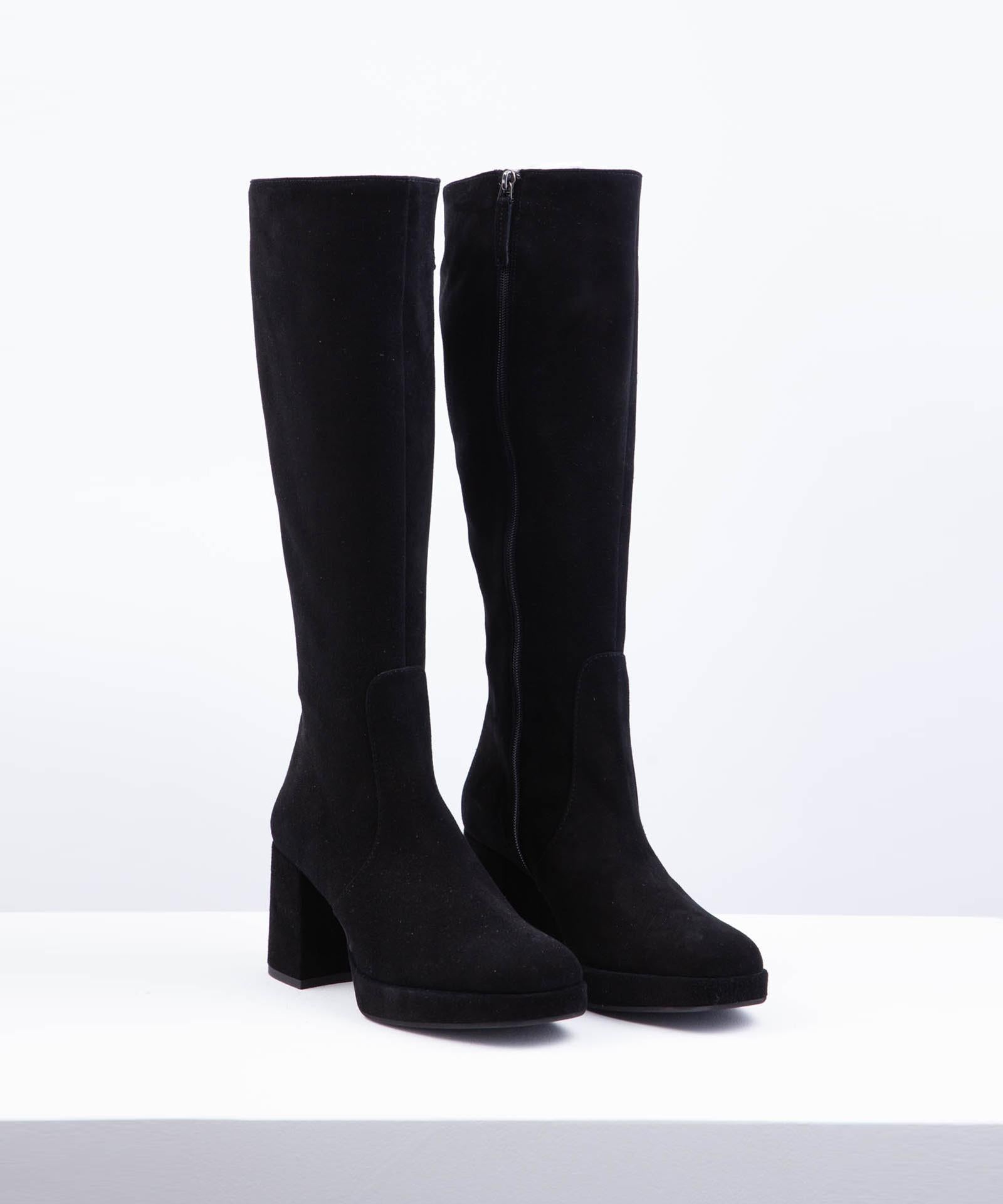 ANETO ANETO NERO SUEDE 