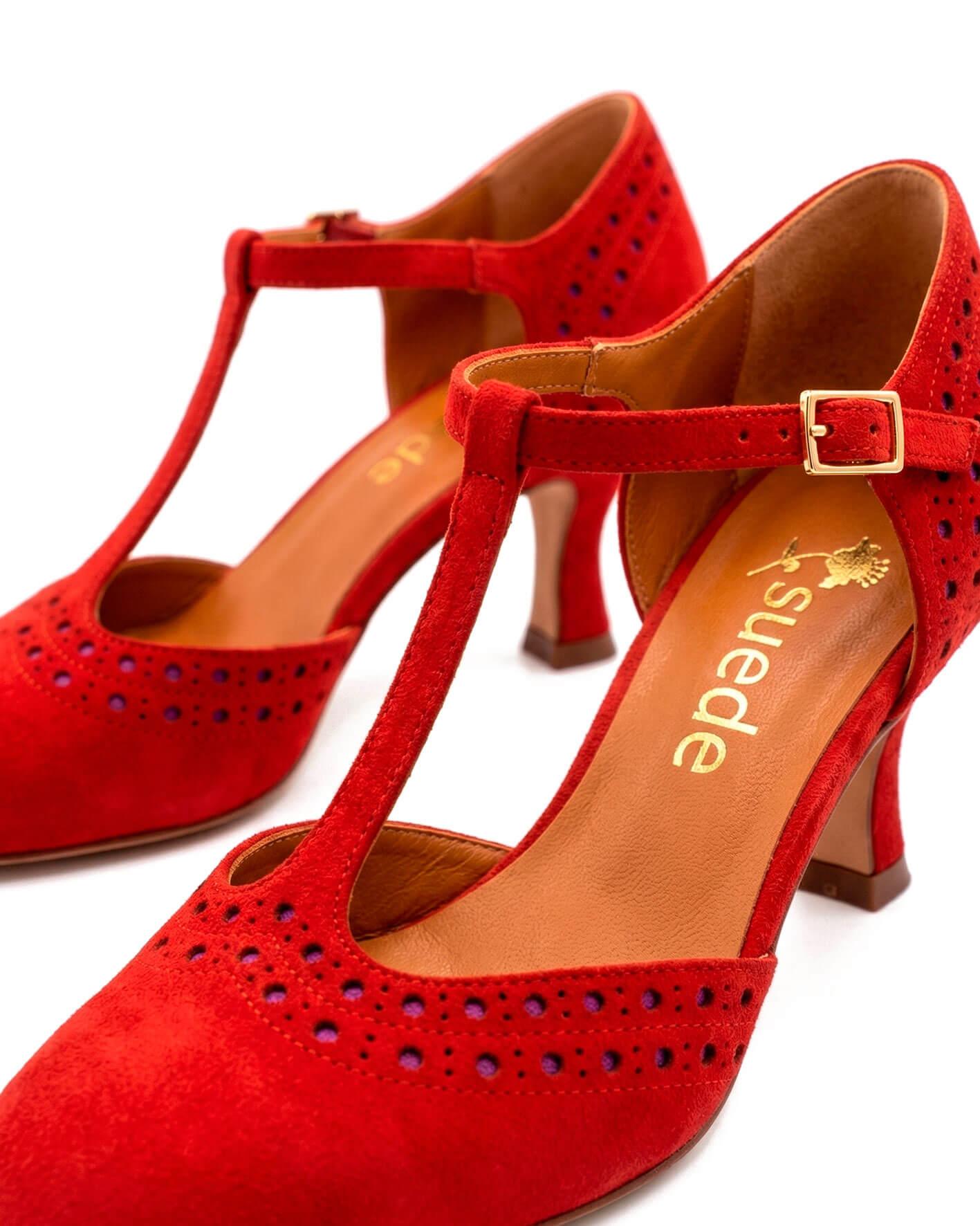 LIONE LIONE ROSSO SUEDE 