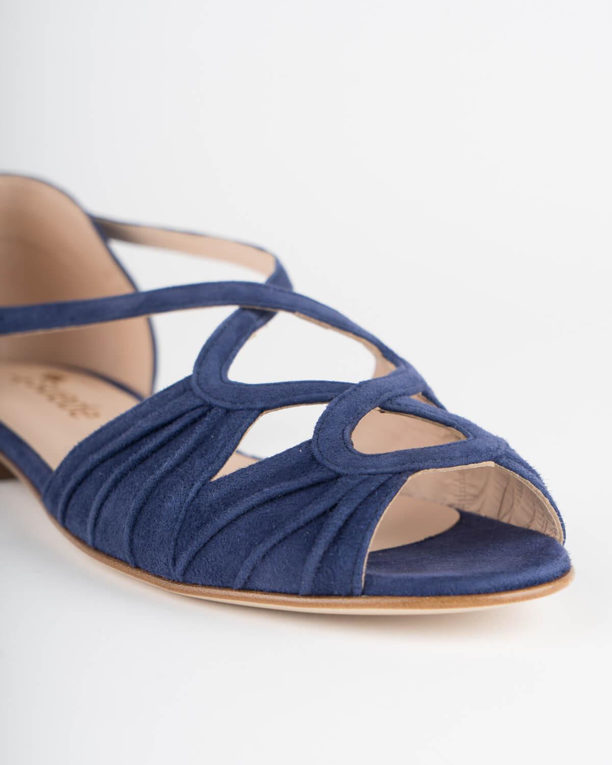 MACADAMIA MACADAMIA BLU SUEDE 