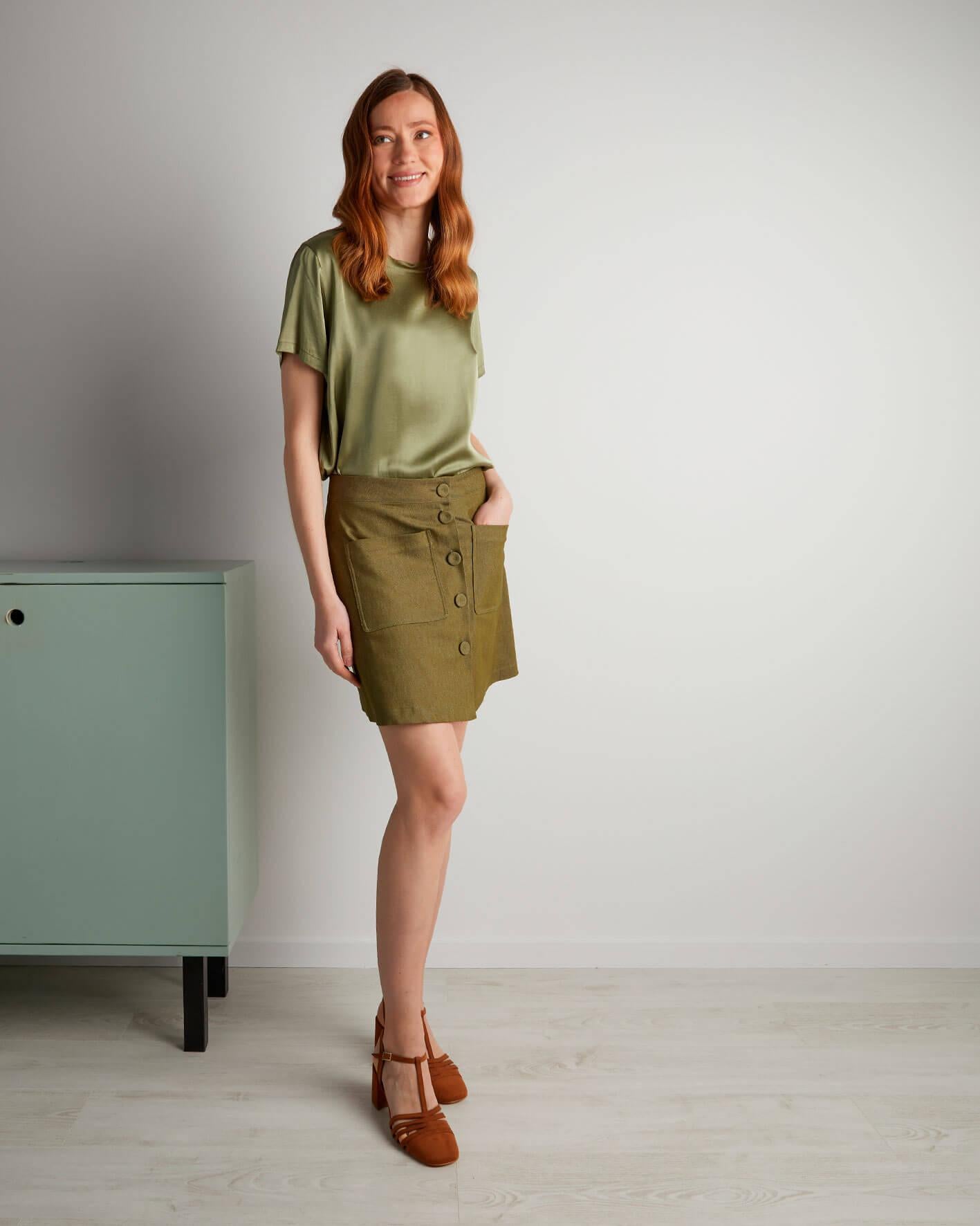 TYRA TYRA VERDE SUEDE 