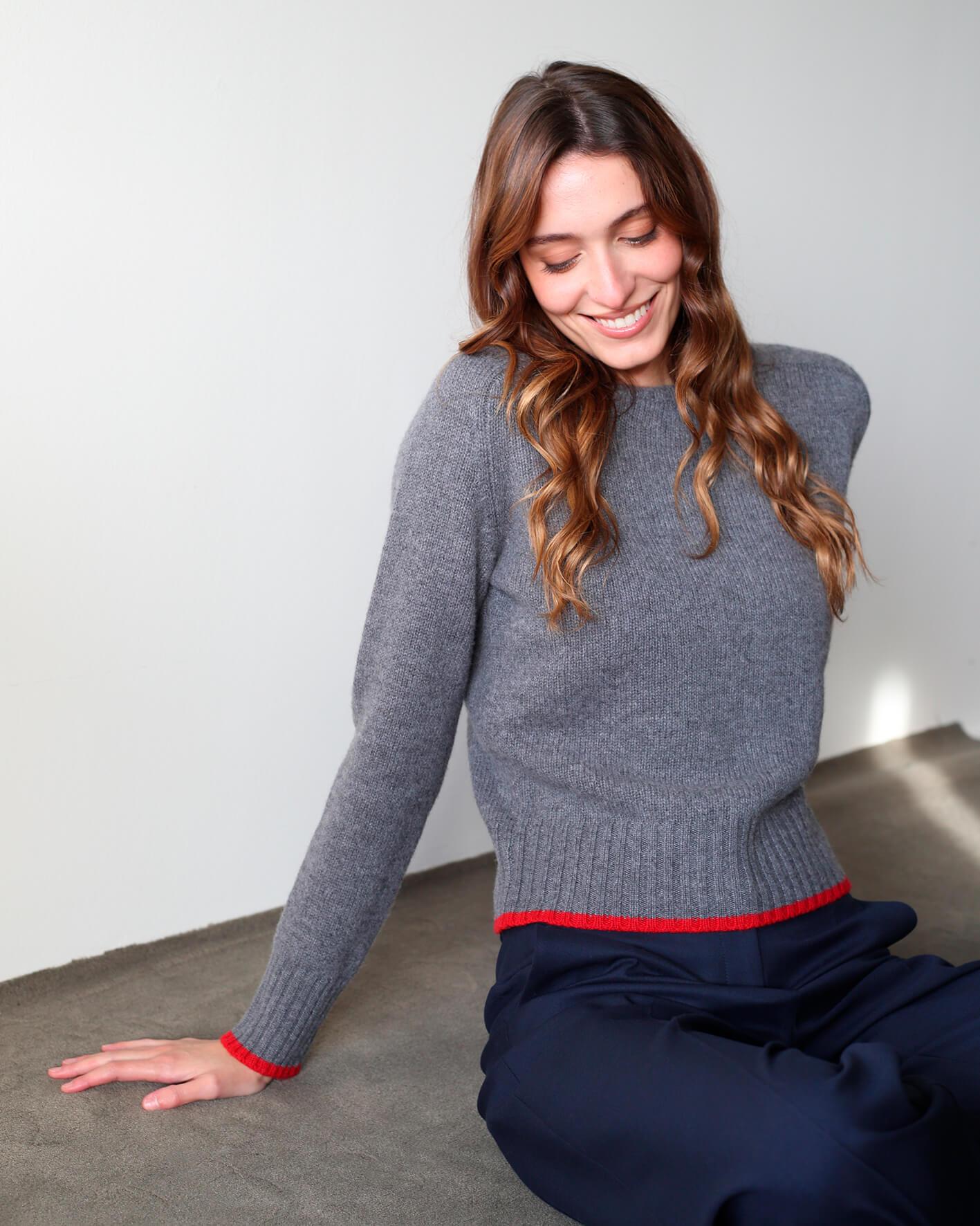 INES INES GRIGIO SUEDE 