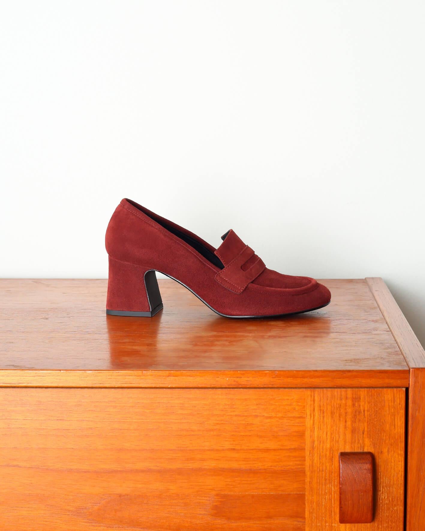 PLUTONE PLUTONE CASTAGNA SUEDE 