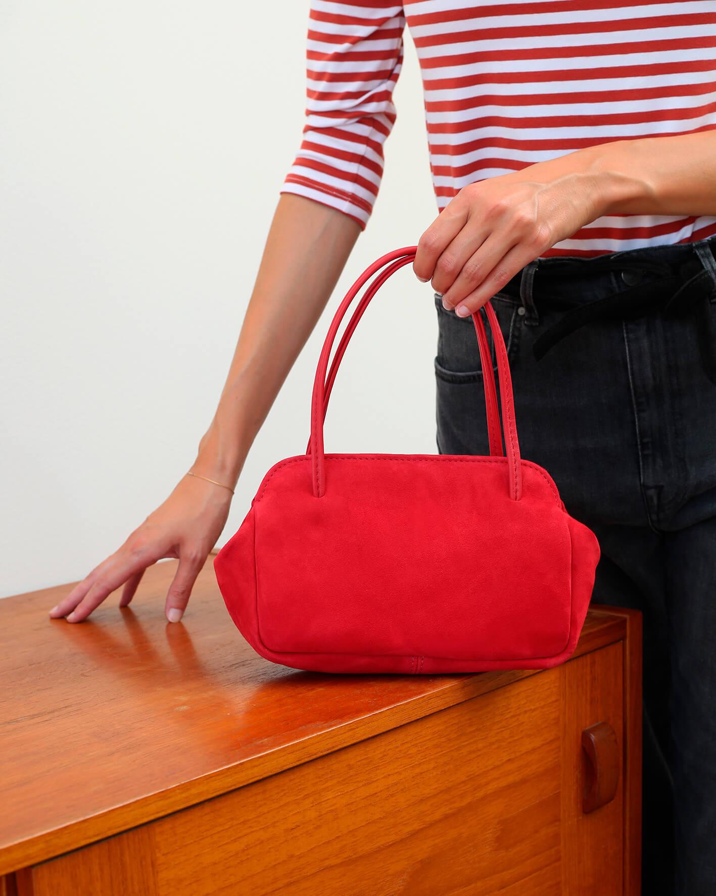 BOLERO BOLERO ROSSO SUEDE 