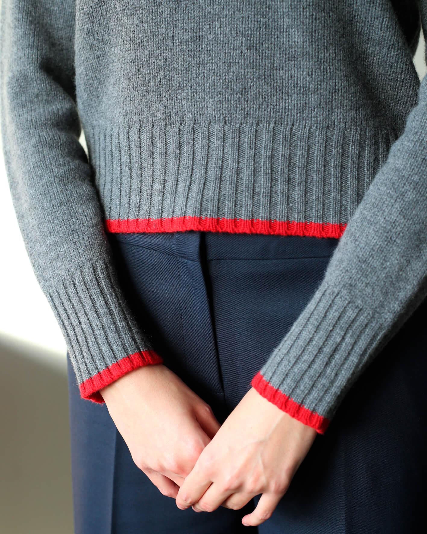 INES INES GRIGIO SUEDE 