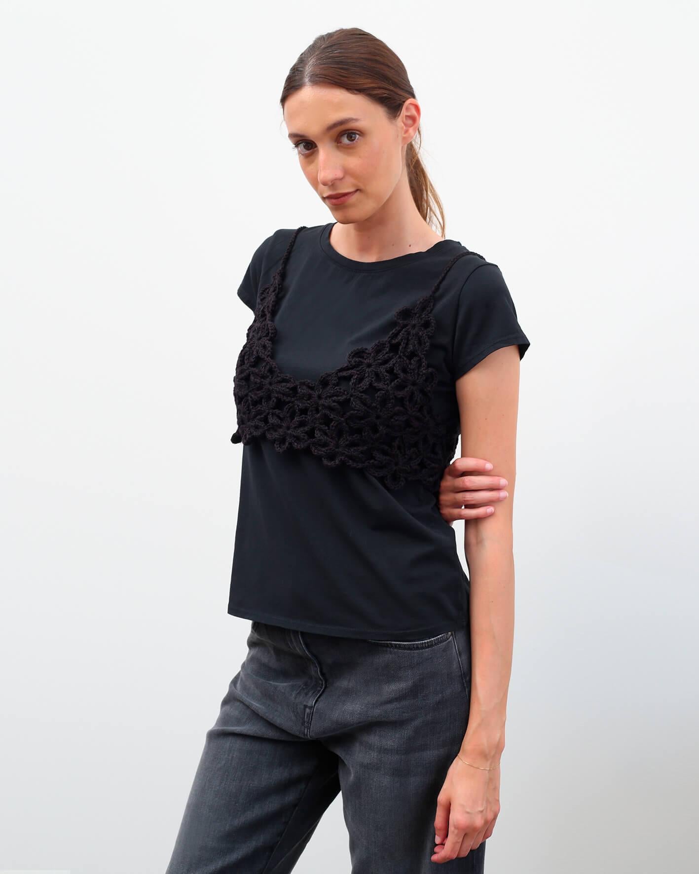 FLORA FLORA NERO SUEDE 