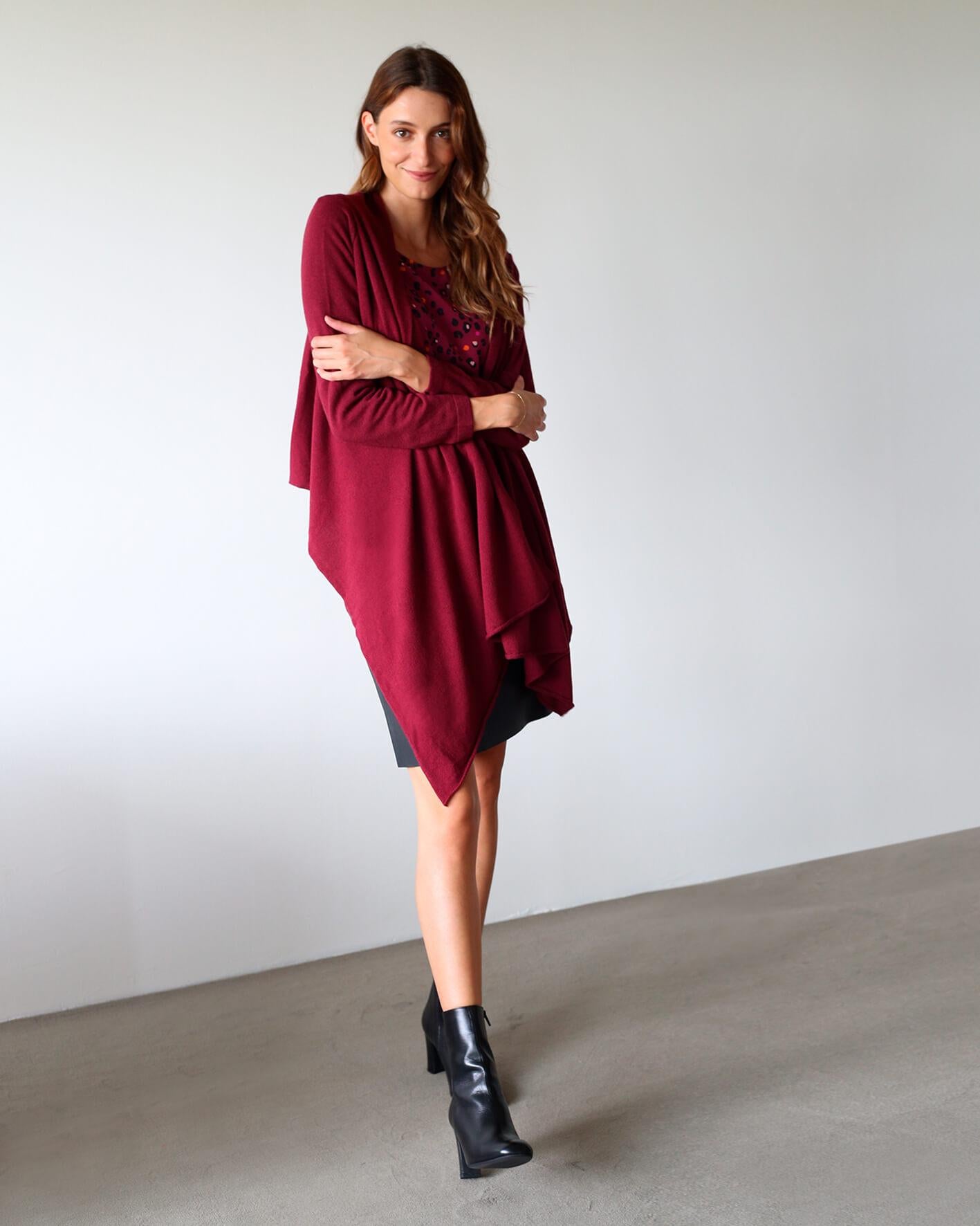 QUEEN QUEEN BORDEAUX SUEDE 