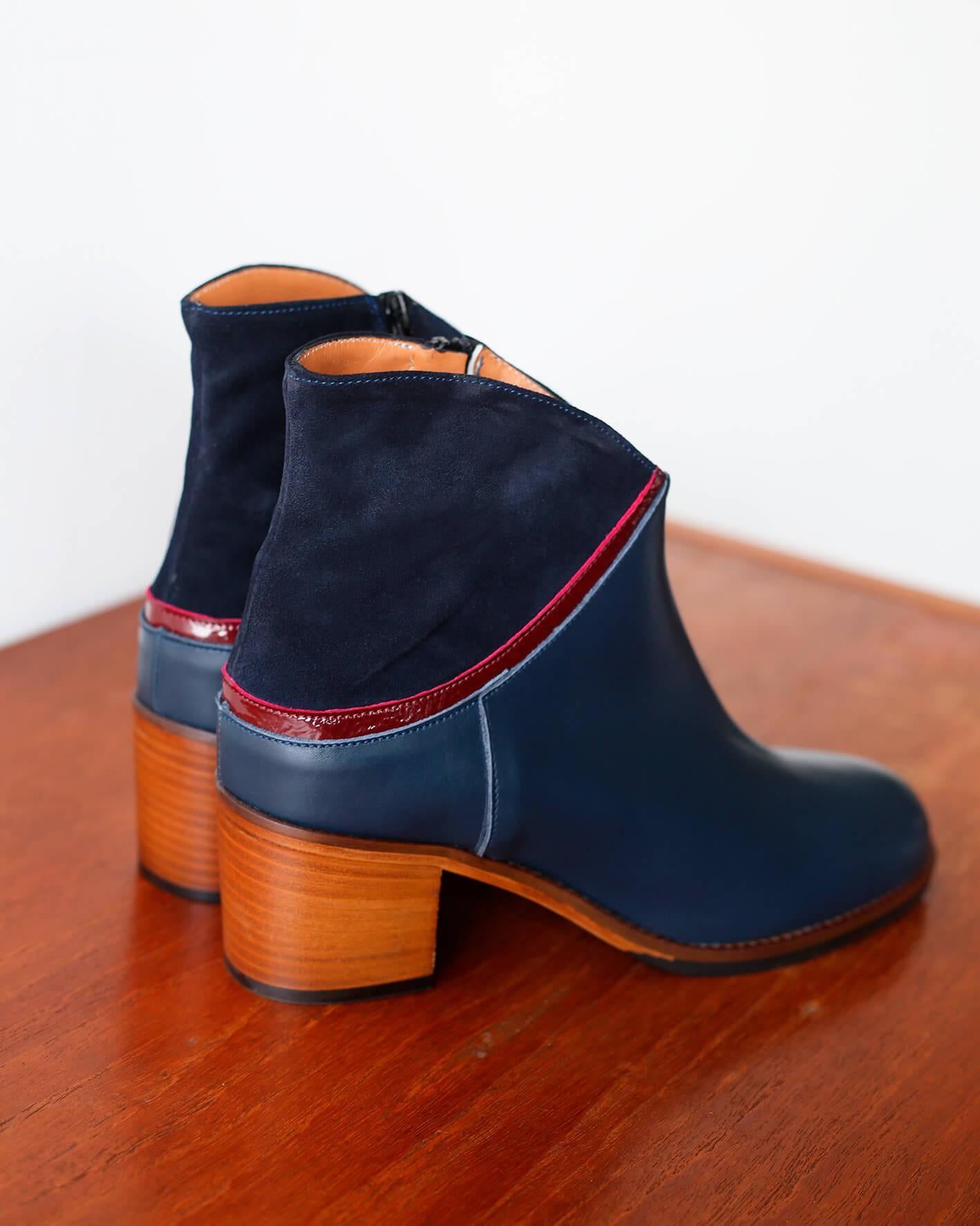 URANO URANO BLU SUEDE 