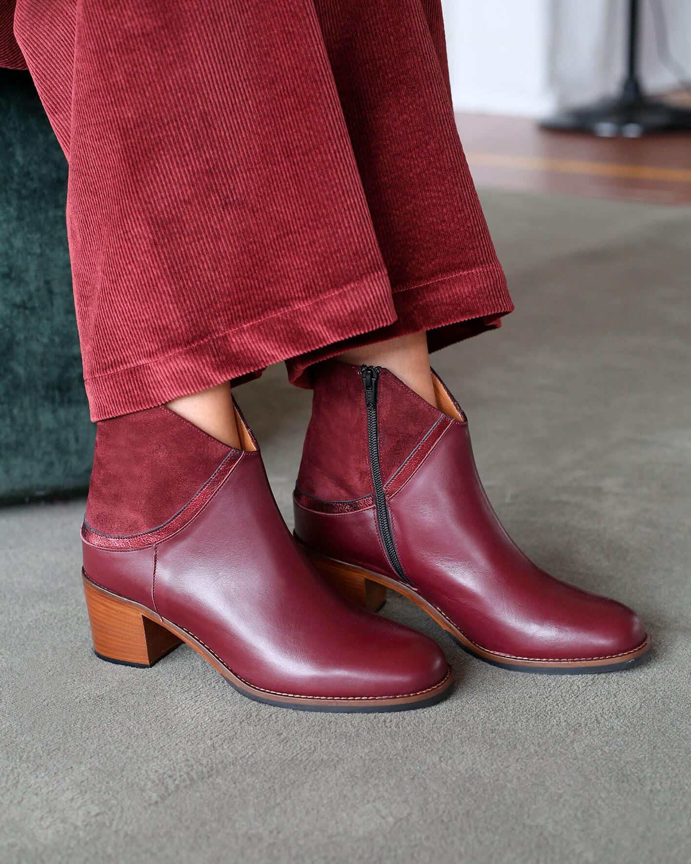 URANO URANO BORDEAUX SUEDE 