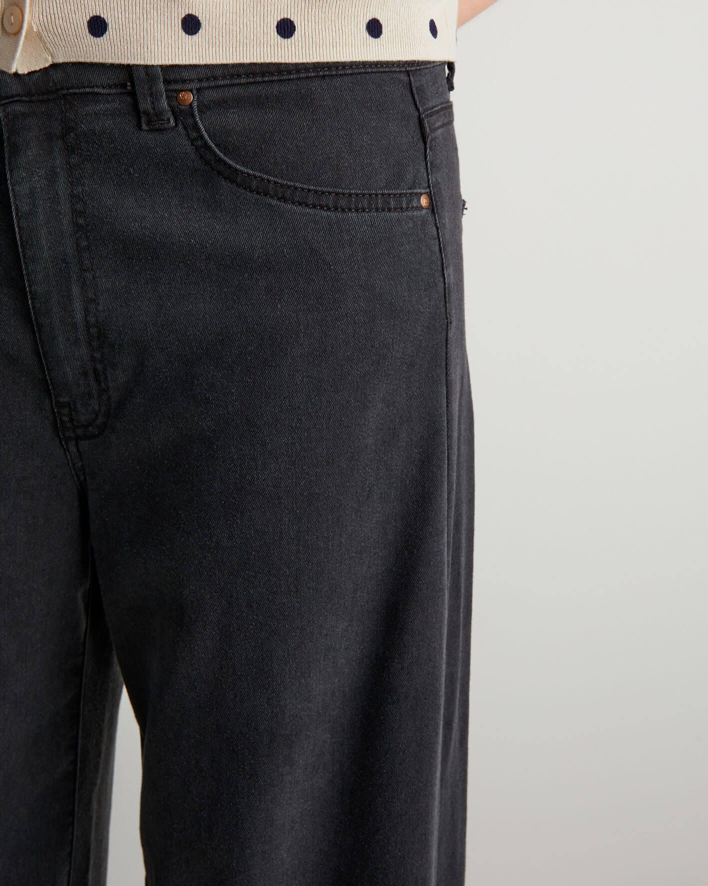 WIDE LEG 147 NERO CIGALAS 