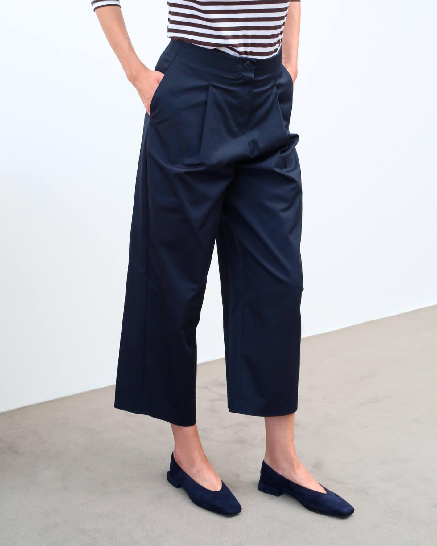 FAUSTA PT44 BLU SUEDE 