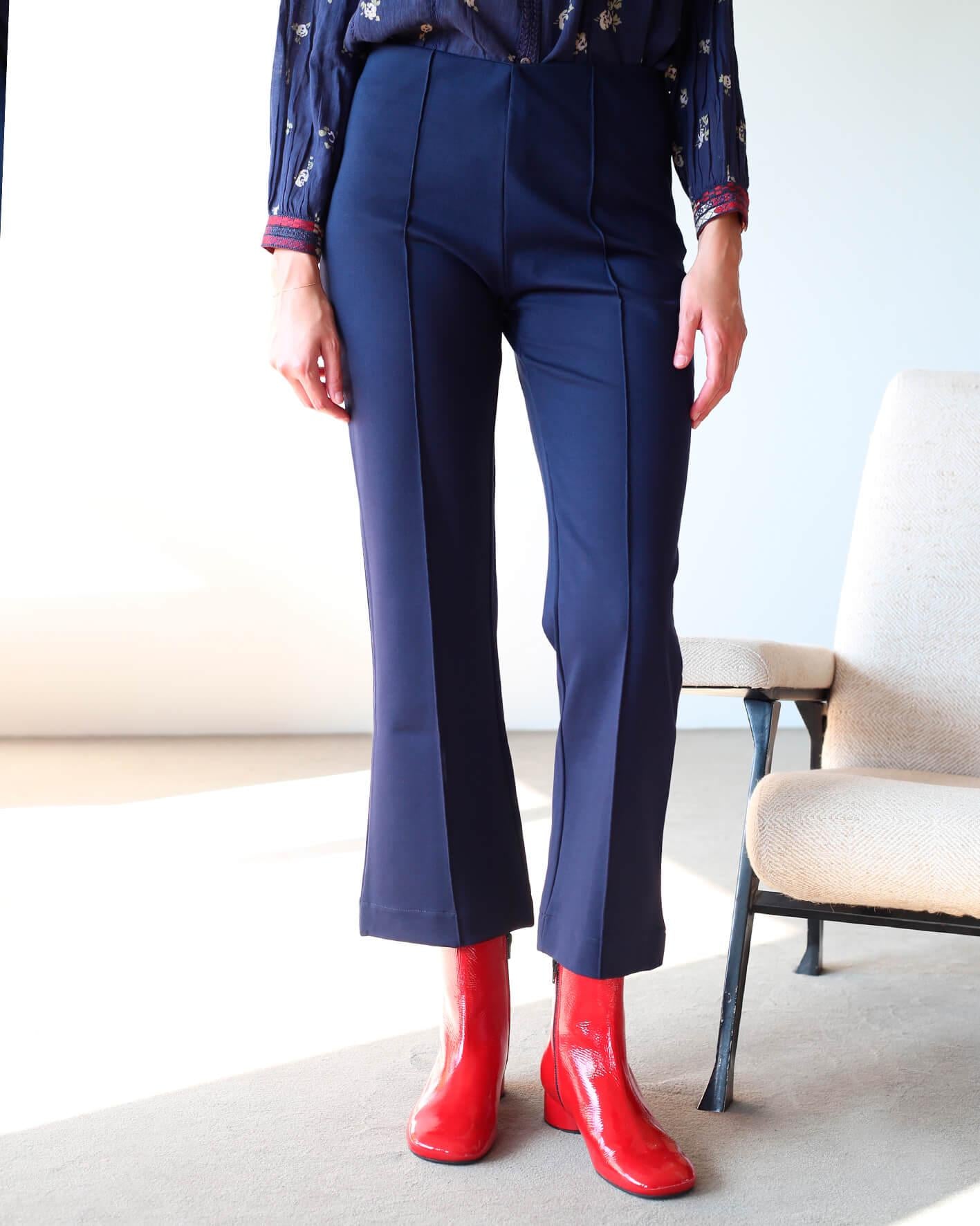 SORIA SORIA BLU SUEDE 
