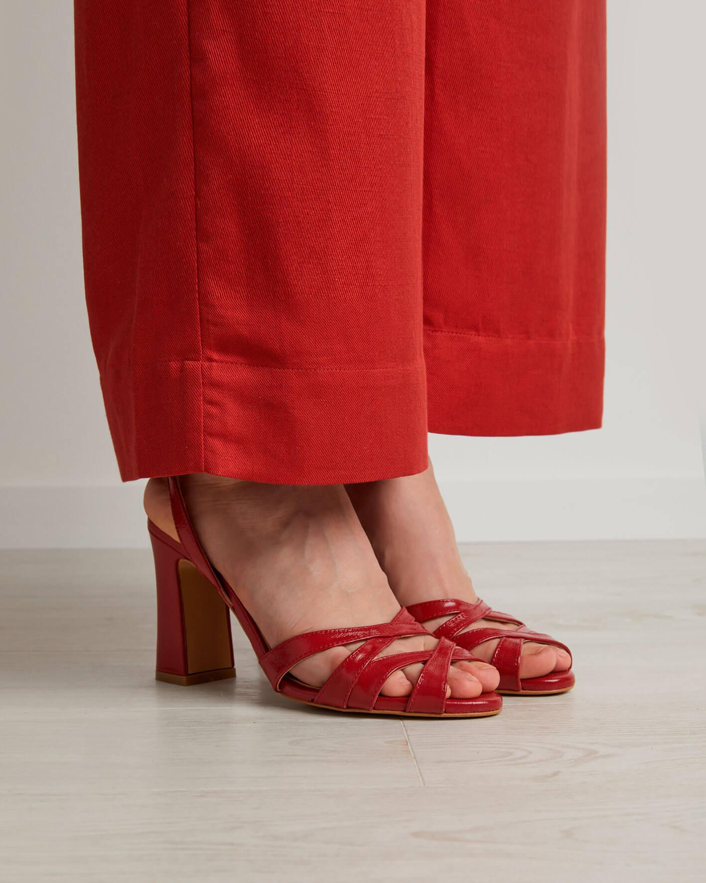 NIZZA NIZZA ROSSO SUEDE 