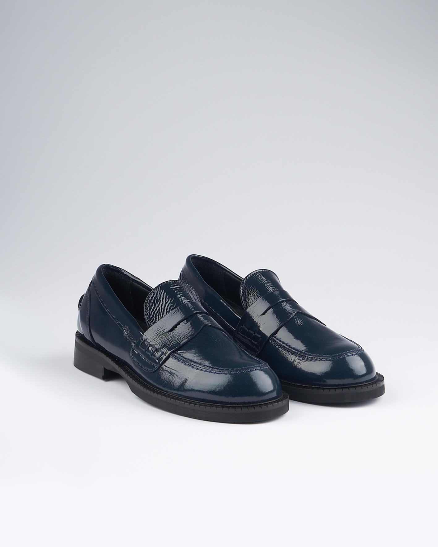 CASTOR CASTOR BLU SUEDE 