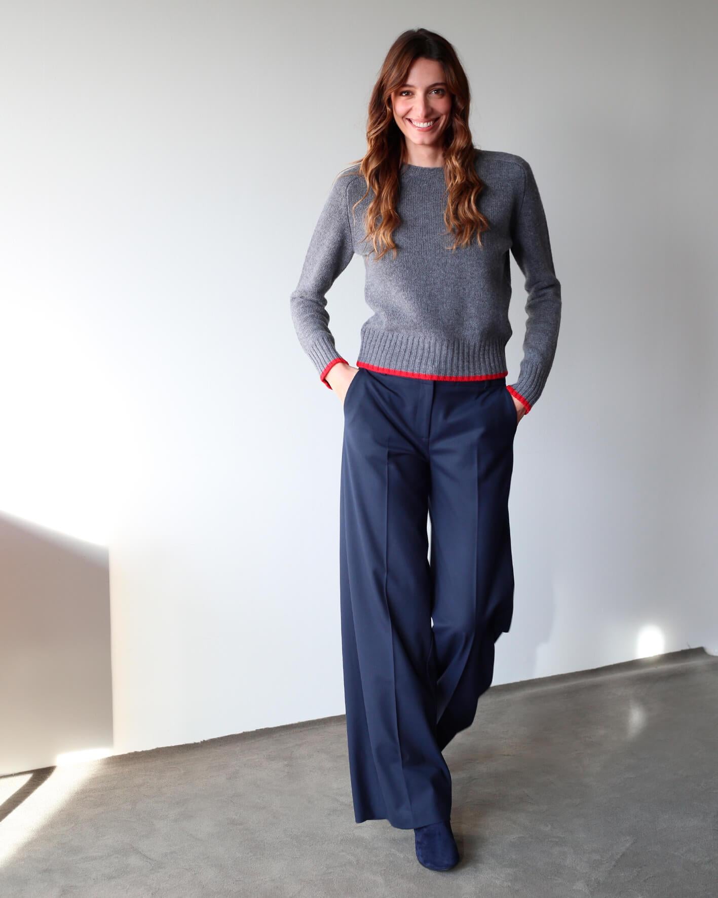 INES INES GRIGIO SUEDE 